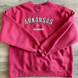 Nike Center Swoosh Arkansas Razorbacks Sweatshirt